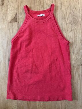 Madewell Coral Tank Top / Halter - Size Small
